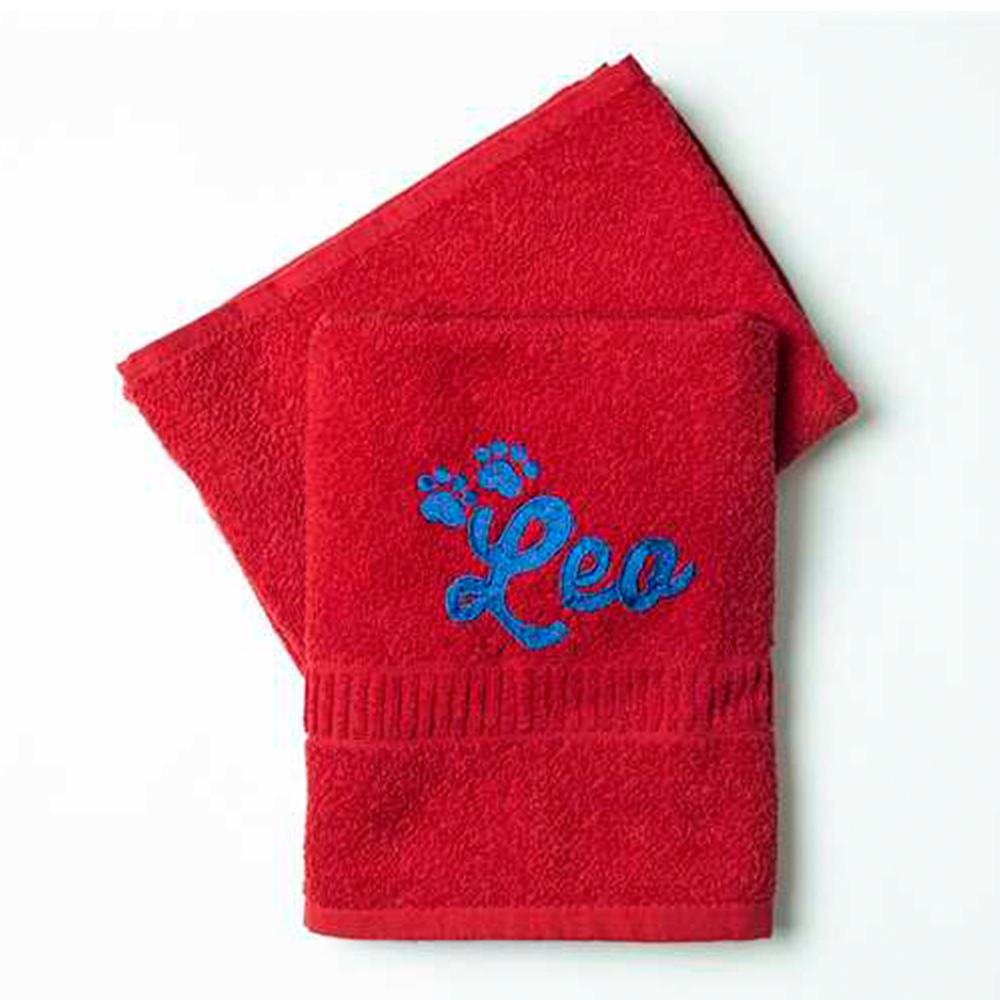 Personalised cotton online towels