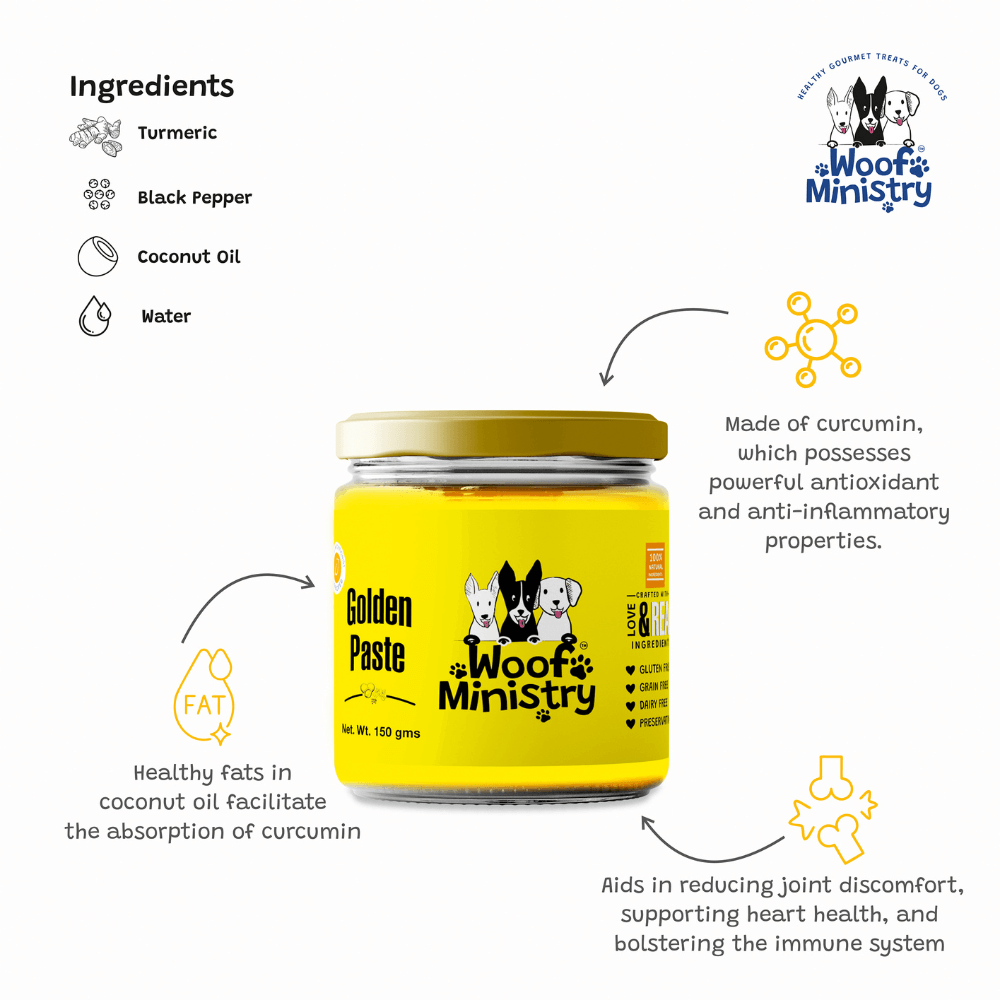 Woof Ministry Golden Paste (150 grams)