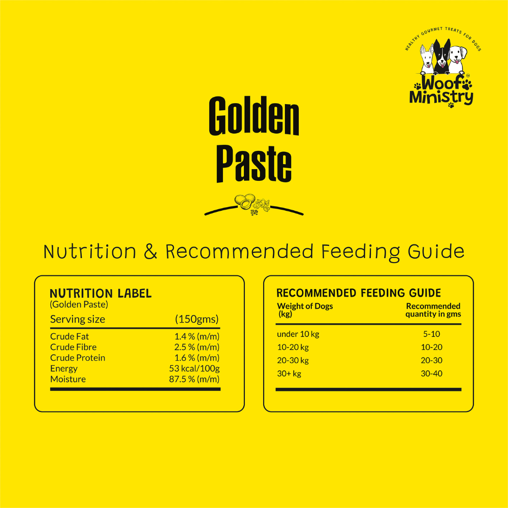 Woof Ministry Golden Paste (150 grams)