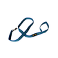 Let's Wag Single Handle Fabric Leash – Blue & Green