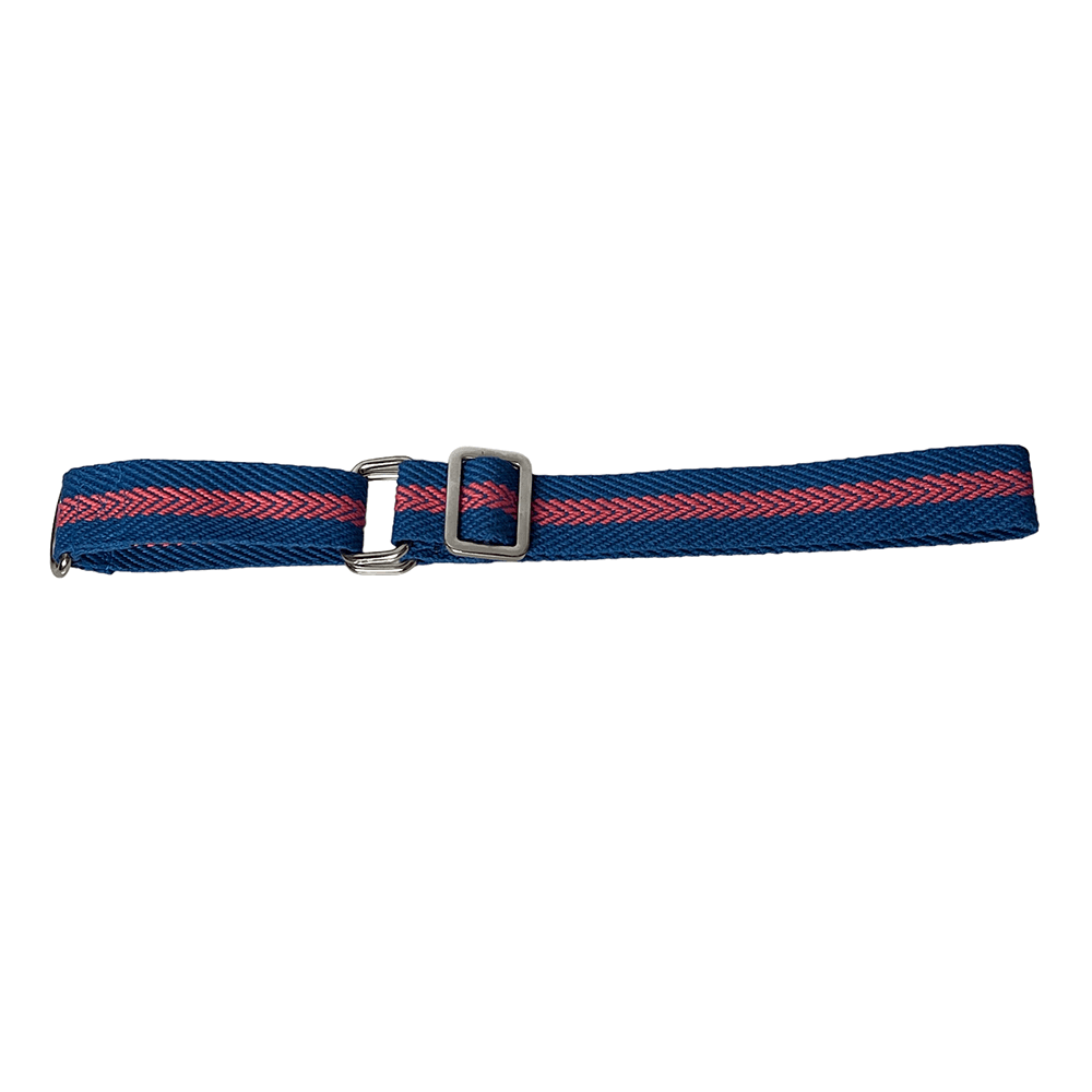 Let's Wag Martingale Fabric Collar – Blue & Pink