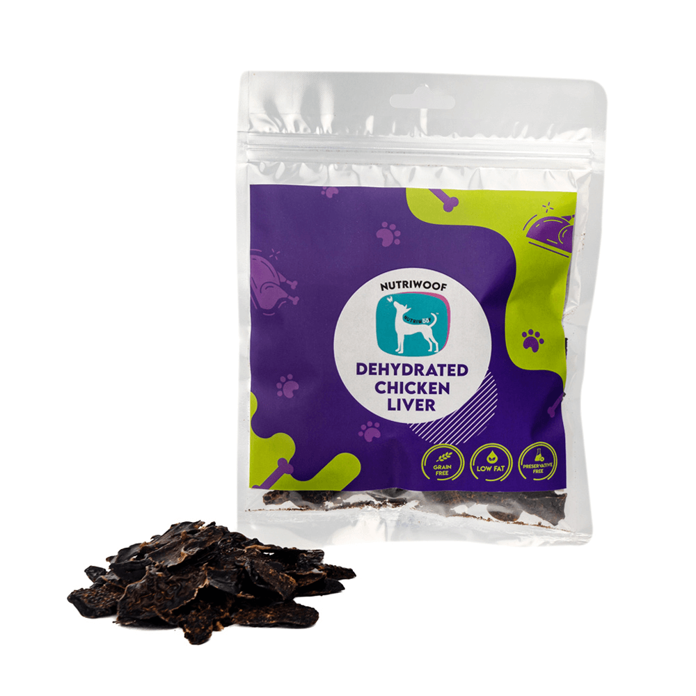 Nutriwoof Dehydrated Chicken Liver (100 grams)