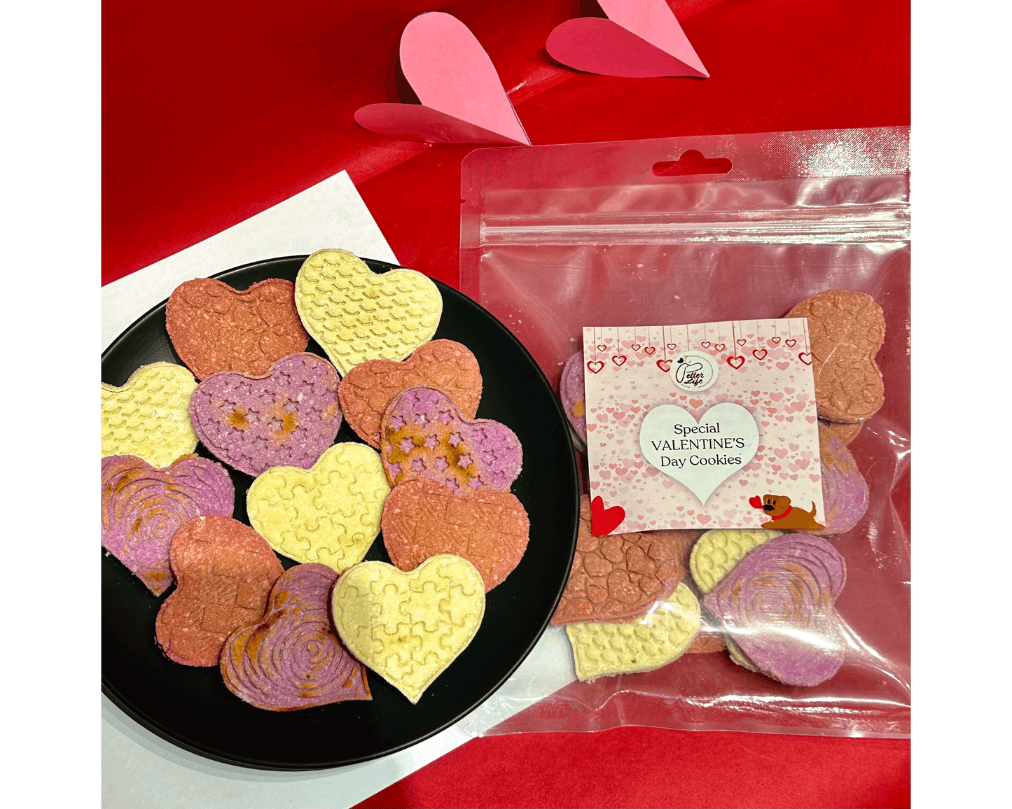 Nutriwoof Special Valentine's Day Cookies