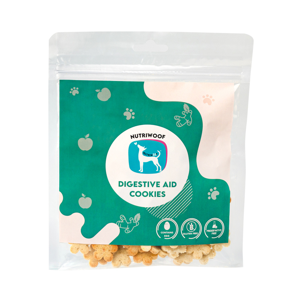 Nutriwoof Digestive Aid Cookies (100grams)