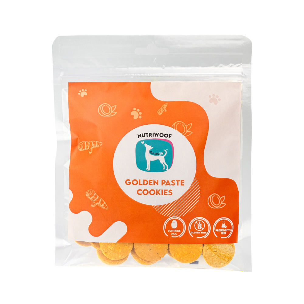 Nutriwoof Golden Paste Cookies (100grams)